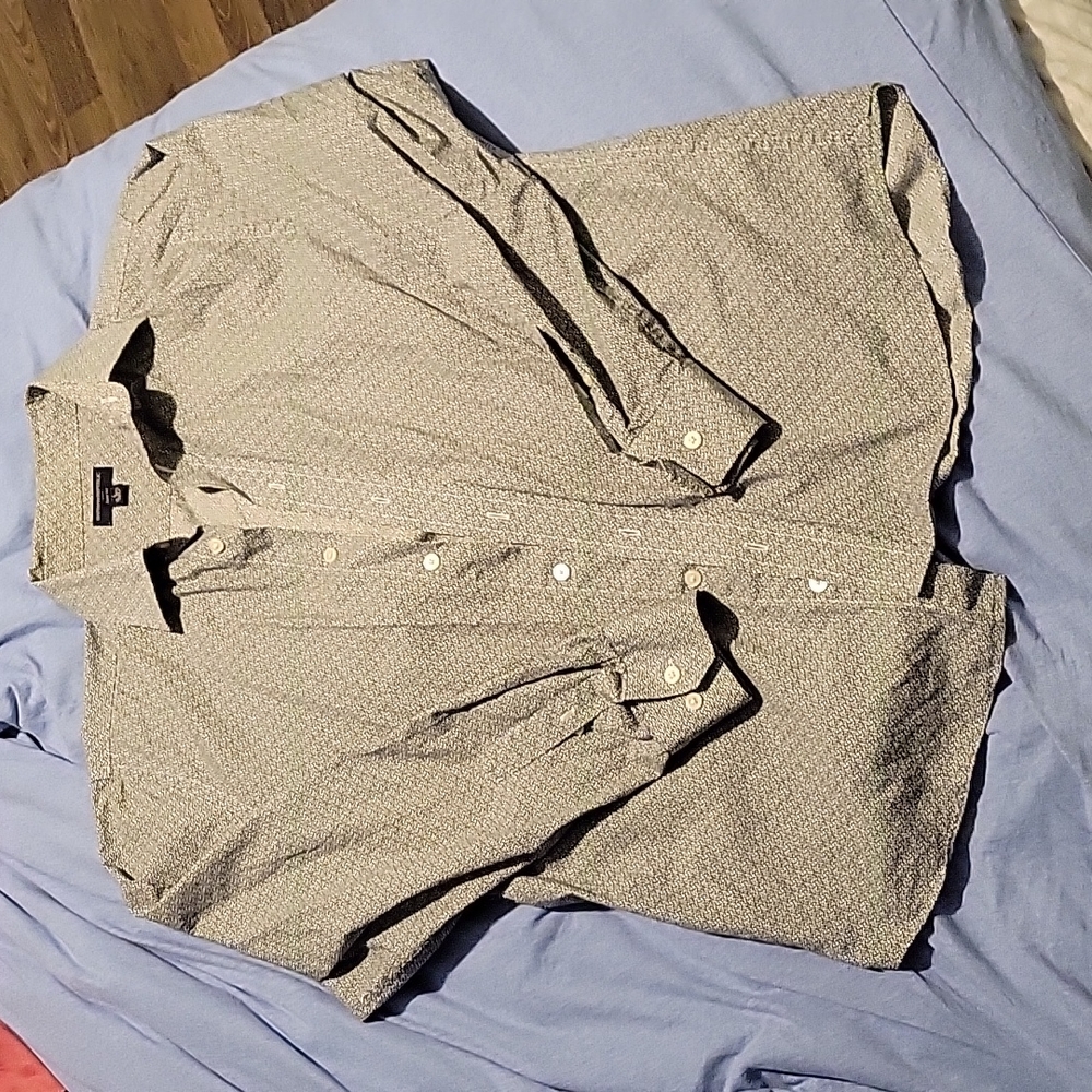Men's Slim fit L banana republic factory button down 100% cotton, fall '12